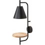 Rabalux Azome kinkiet 1x15 W czarny-drewno 71293 zdj.1