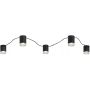 Rabalux Looplab lampa podsufitowa 5x28 W czarna 71295 zdj.1