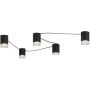 Rabalux Looplab lampa podsufitowa 5x28 W czarna 71295 zdj.4