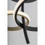 Rabalux Emilion lampa podsufitowa 1x24 W czarna-złota 71296 zdj.5