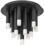 Rabalux Ramira lampa podsufitowa 13x5 W czarna-przezroczysta 71354 zdj.1