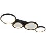 Rabalux Aranis lampa podsufitowa 4x40 W biała-czarna 71379 zdj.3