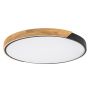Rabalux Maple2 lampa podsufitowa 42 W czarna-drewno 71418 zdj.3