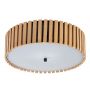 Rabalux Noxelle lampa podsufitowa 3x25 W czarna-drewno 71420 zdj.3