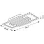 Rabalux Noxelle lampa podsufitowa 28 W czarna 71456 zdj.2