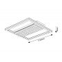 Rabalux Noxelle lampa podsufitowa 26 W czarna 71457 zdj.2