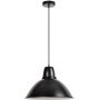 Rabalux Wilbour lampa wisząca 1x60W czarny mat 72013 zdj.1