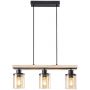 Rabalux Niylah lampa wisząca 3x25W czarny mat 72083 zdj.1