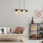 Rabalux Niylah lampa wisząca 3x25W czarny mat 72083 zdj.6