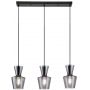 Rabalux Abra lampa wisząca 3x60W czarny/przydymiony 72163 zdj.4