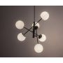 Rabalux Meduza lampa podsufitowa 6x20 W biała-czarna 72194 zdj.5