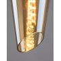 Rabalux Bellini lampa wisząca 1x60 W czarna-bursztynowa 72201 zdj.4