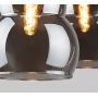 Rabalux Salvatore lampa wisząca 3x40W czarny/przydymiony 72213 zdj.5