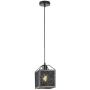 Rabalux Samilo lampa wisząca 1x40 W czarna 72217 zdj.3