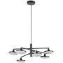 Rabalux Madi lampa wisząca 24 W biała-czarna 72239 zdj.1