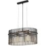 Rabalux Inesa lampa wisząca 2x40 W czarna-przydymiona 72262 zdj.3
