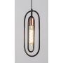 Rabalux Rovier lampa wisząca 1x40 W czarna-miedź 72263 zdj.5