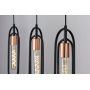 Rabalux Rovier lampa wisząca 3x40 W czarna-miedź 72264 zdj.6