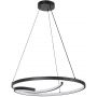 Rabalux Niloo lampa wisząca 1x40 W biała-czarna 72367 zdj.1