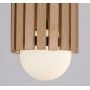 Rabalux Noxelle lampa wisząca 1x5 W czarna-drewno 72420 zdj.6