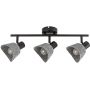 Rabalux Farelia lampa podsufitowa 3x10 W czarna-szara 73007 zdj.1