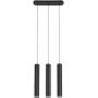 Rabalux Senobia lampa wisząca 3x5 W czarna 73037 zdj.1