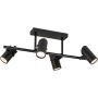 Rabalux Maximilian lampa podsufitowa 4x25 W czarna 73044 zdj.3
