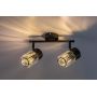 Rabalux Venaro lampa podsufitowa 2x15 W czarna-przezroczysta 73060 zdj.4