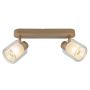 Rabalux Mirral lampa podsufitowa 2x15 W beżowa 73064 zdj.4