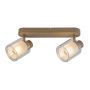Rabalux Mirral lampa podsufitowa 2x15 W beżowa 73064 zdj.1