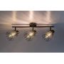 Rabalux Emerencia lampa podsufitowa 3x40 W czarna-przydymiona 73069 zdj.3
