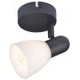 Rabalux Soma lampa podsufitowa 1x40 W czarna 73091 zdj.1