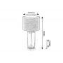 Rabalux Rien lampa stołowa 1x60 W szara 74049 zdj.2