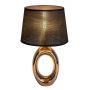 Rabalux Dalora lampa stołowa 1x25 W czarna-brązowa 74063 zdj.1
