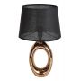 Rabalux Dalora lampa stołowa 1x25 W czarna-brązowa 74063 zdj.2