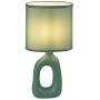 Rabalux Sylira lampa stołowa 1x40 W zielona 74071 zdj.1
