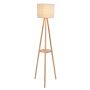 Rabalux Trevia lampa stojąca 1x40 W drewno 74108 zdj.1