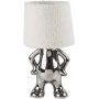 Rabalux Smurfy lampa stołowa 1x40 W srebrna-kremowa 74216 zdj.1