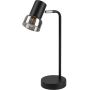 Rabalux Hatice lampa biurkowa 1x15 W czarna-przydymiona 74278 zdj.1