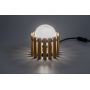 Rabalux Noxelle lampa stołowa 1x5 W czarna-drewno 74420 zdj.4