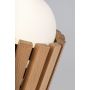 Rabalux Noxelle lampa stołowa 1x5 W czarna-drewno 74420 zdj.6