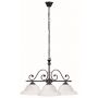 Rabalux Dorothea lampa wisząca 3x60 W biała-czarna 7773 zdj.1