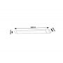 Rabalux Batten light2 lampa podszafkowa 1x10 W biała 78022 zdj.2