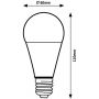 Rabalux Smd-Led żarówka LED 1x7 W 3000 K E27 79091 zdj.2