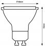 Rabalux Smd-Led żarówka LED 1x5 W 3000 K GU10 79107 zdj.2