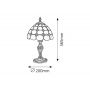 Rabalux Marvel lampa stołowa 1x40 W brązowa 8072 zdj.2