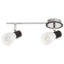 Rabalux Ati lampa podsufitowa 2x40 W biała-czarna 5977 zdj.1