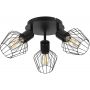 Rabalux Belano lampa podsufitowa 3x40 W czarna 3536 zdj.3