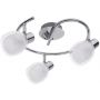 Rabalux Dave lampa podsufitowa 3x W biała-chrom 6837 zdj.1