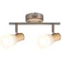 Rabalux Gavin lampa podsufitowa 2x40 W biała-chrom-satyna 6487 zdj.3